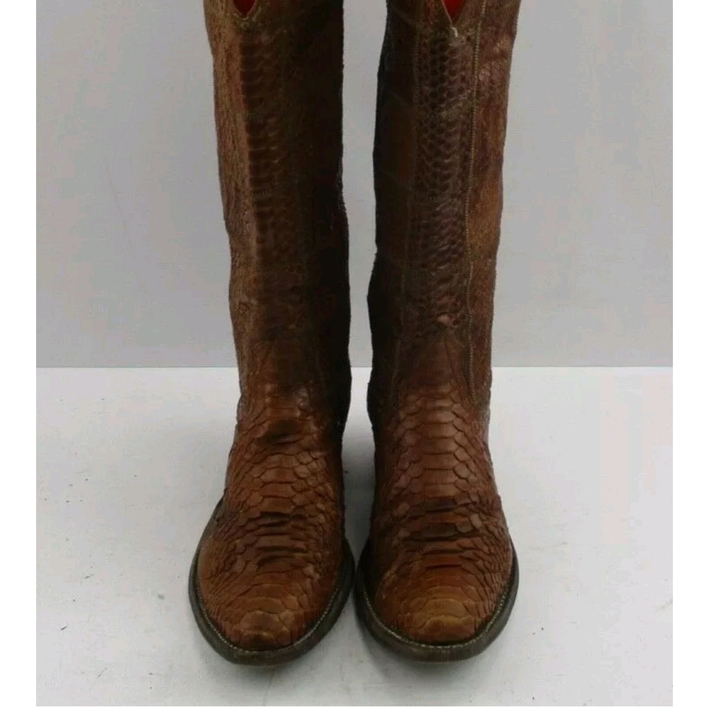 Brown Heeled Boots